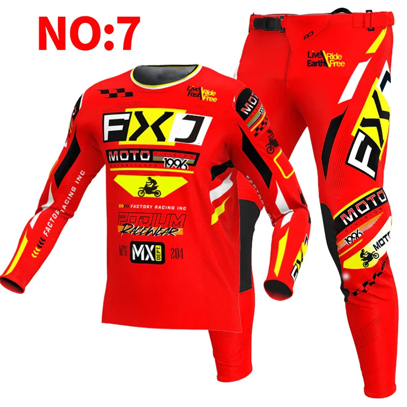 Youth Motocross Jersey and Pants Set