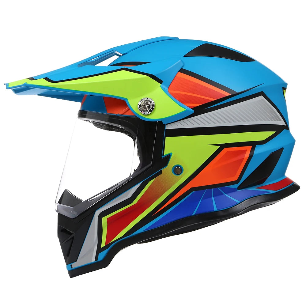 Men's ECE Approved Full Face Motorcycle Helmet