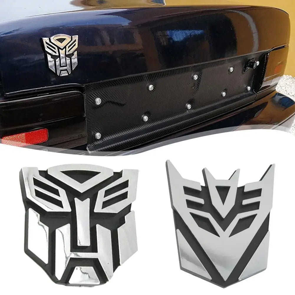 Decepticon Emblem Car Sticker Autobots Logo