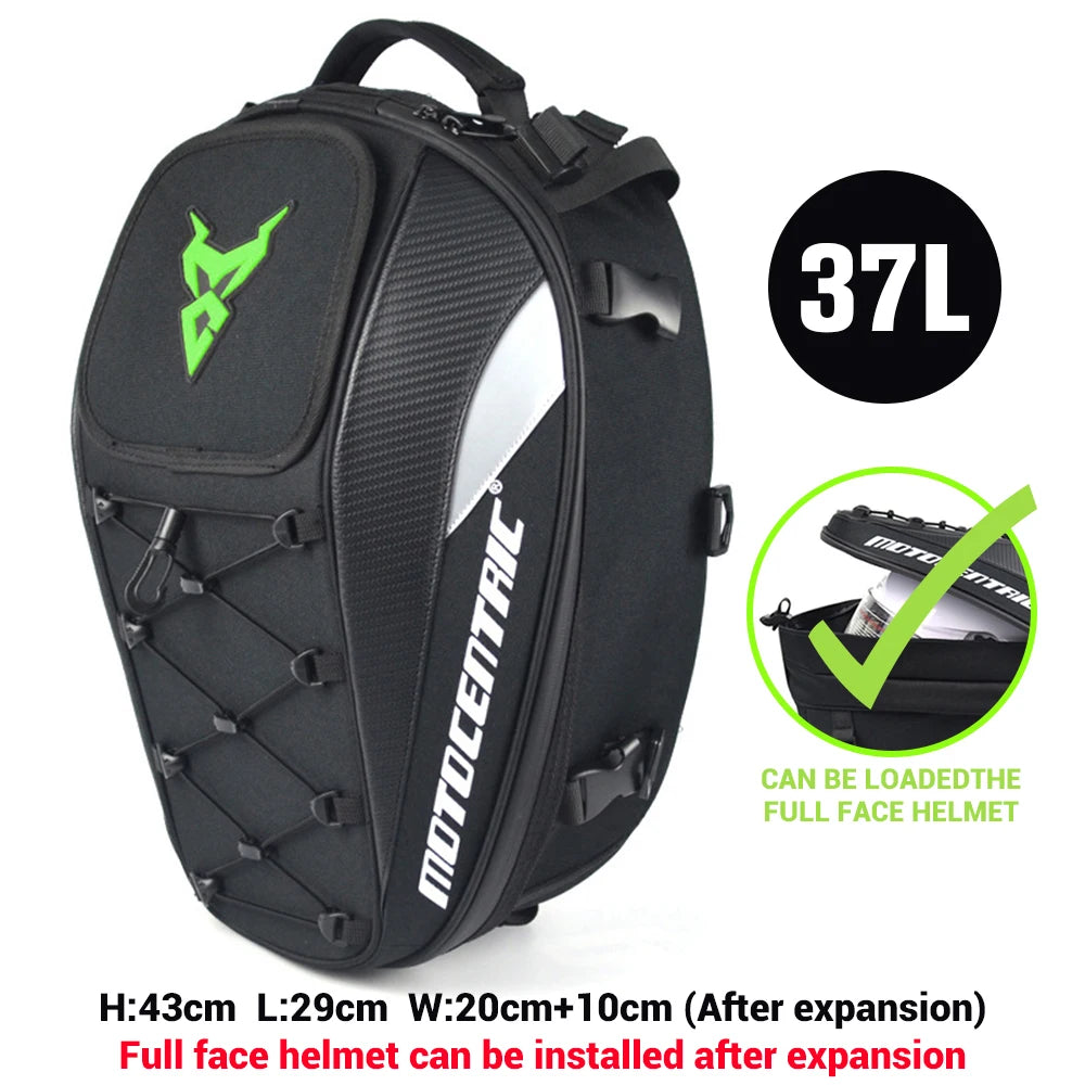 Waterproof Motorcycle Tail Bag & Backpack