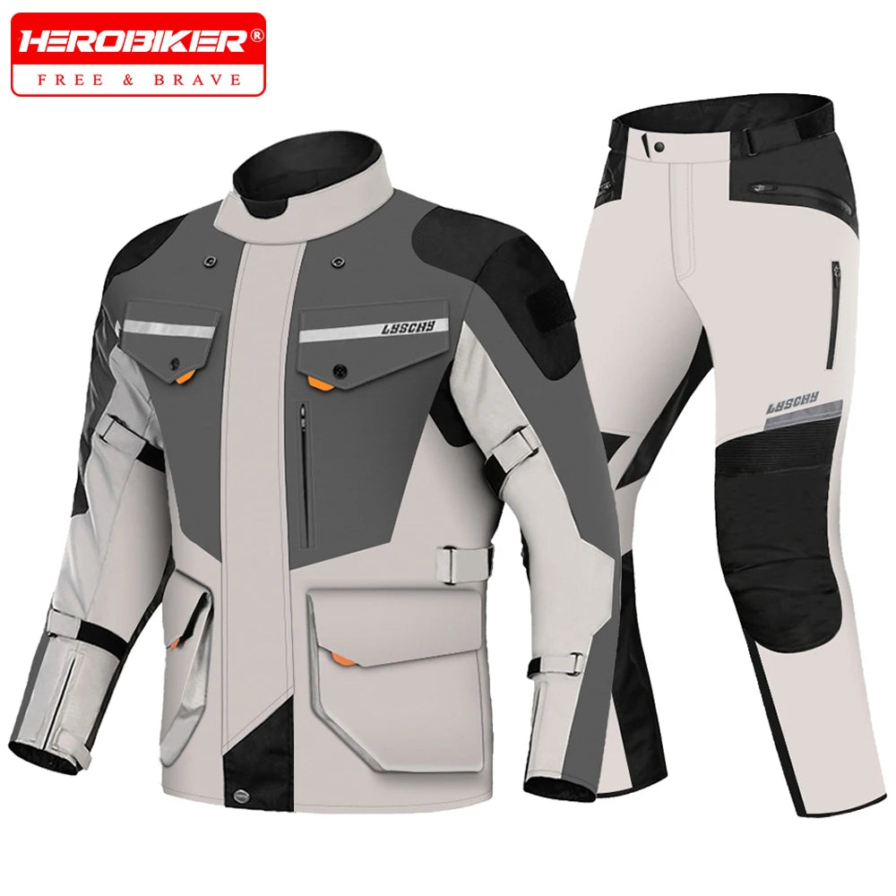 Autumn Winter Waterproof Motorcycle Jacket