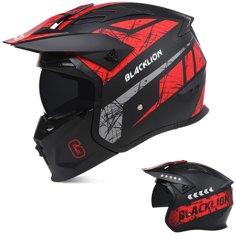 Off-Road Full Face Motocross Helmet ECE Approved