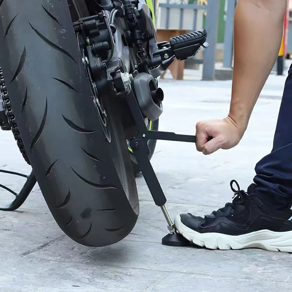 Versatile Motorcycle Wheel Stand Kickstand