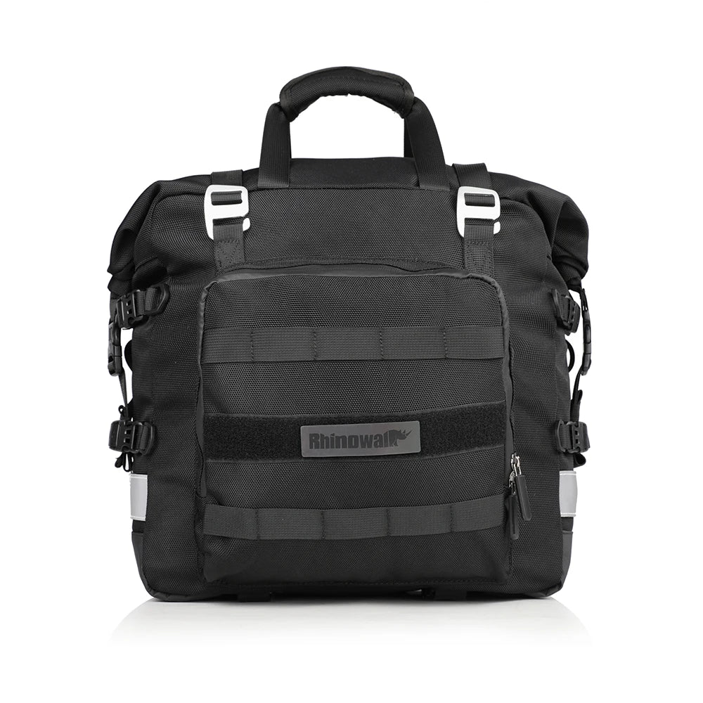 Quick Release Motorcycle Saddle Bag with Waterproof Inner Bag