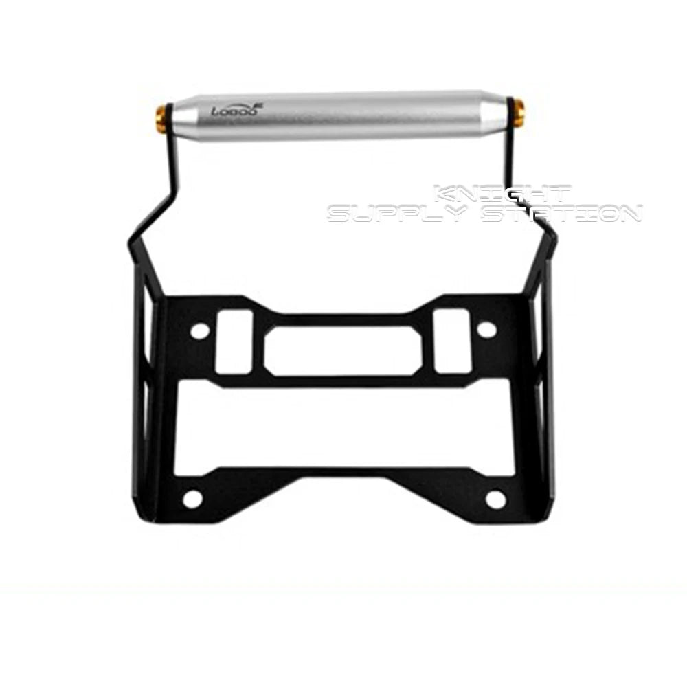 Rally-Inspired Motorcycle GPS Plate Bracket