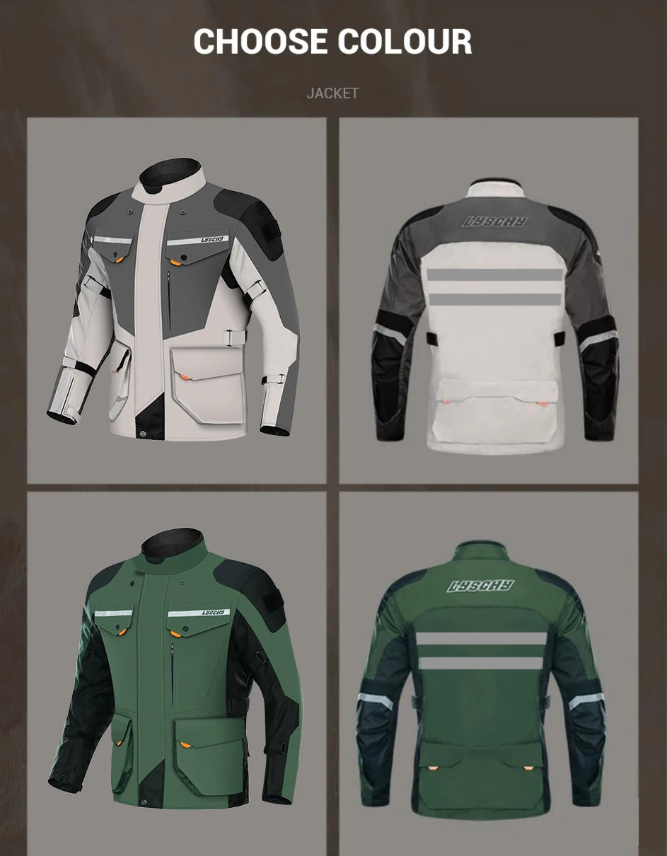 Autumn Winter Waterproof Motorcycle Jacket