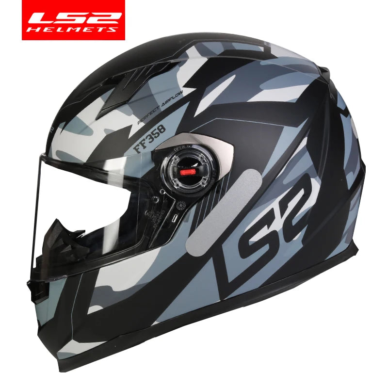 LS2 ECE Certified Full Face Motorcycle Helmet
