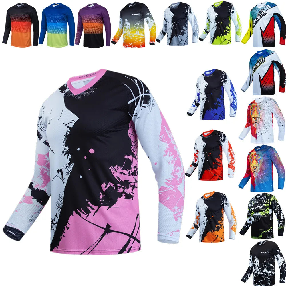 Pink Kids Motocross Jersey