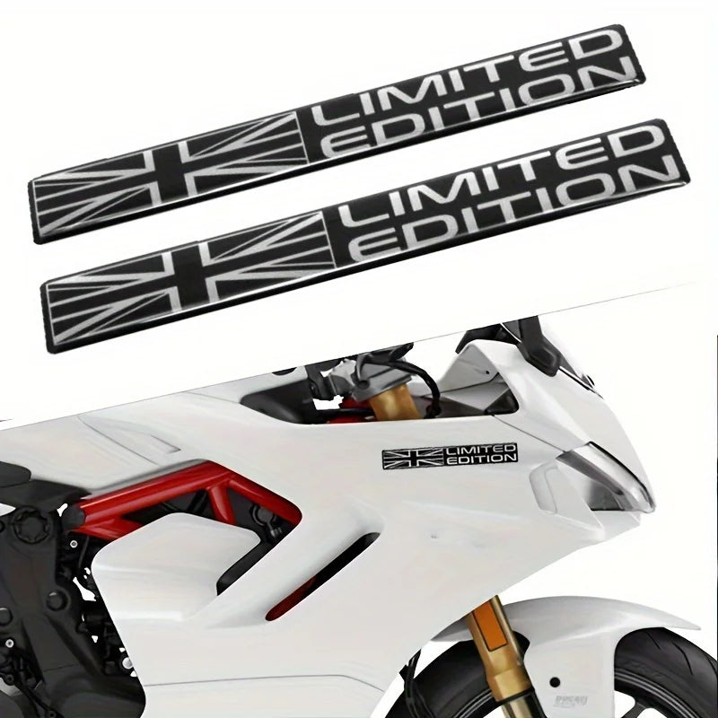 Union Flag Motorcycle Stickers Set