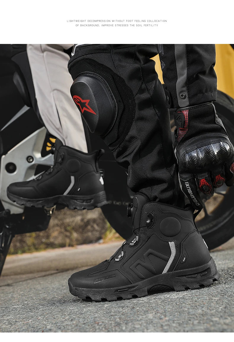 Off-Road Waterproof Motorcycle Boots