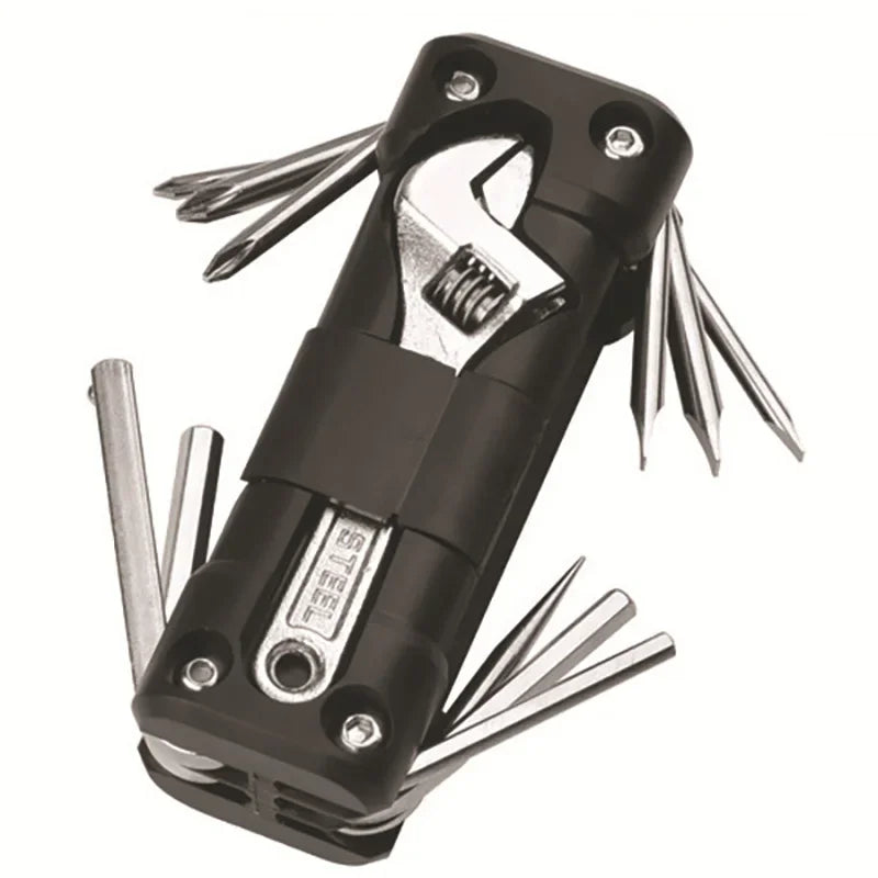 Motorcycle Multifunction Tool Kit for On-the-Road Repairs