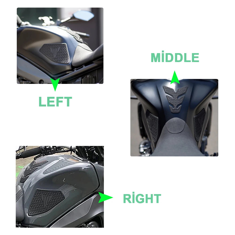Yamaha MT-09 Non-Slip Tank Pad Stickers