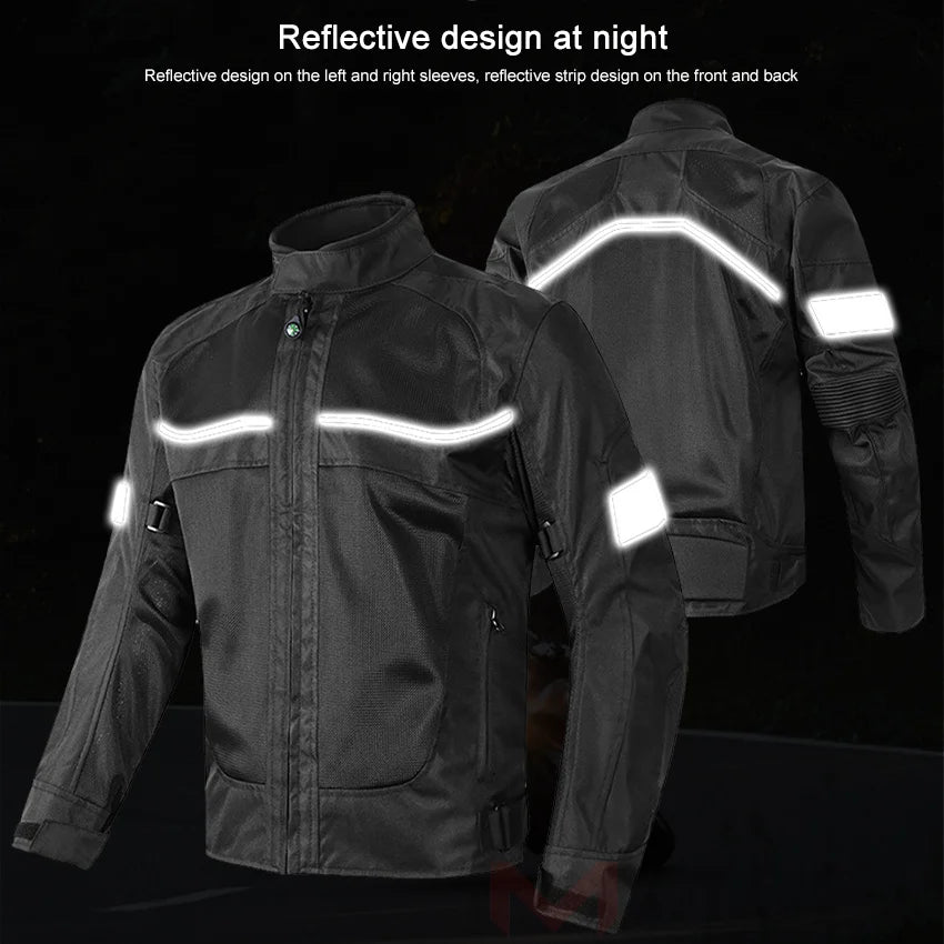 Reflective Motocross Jacket Summer