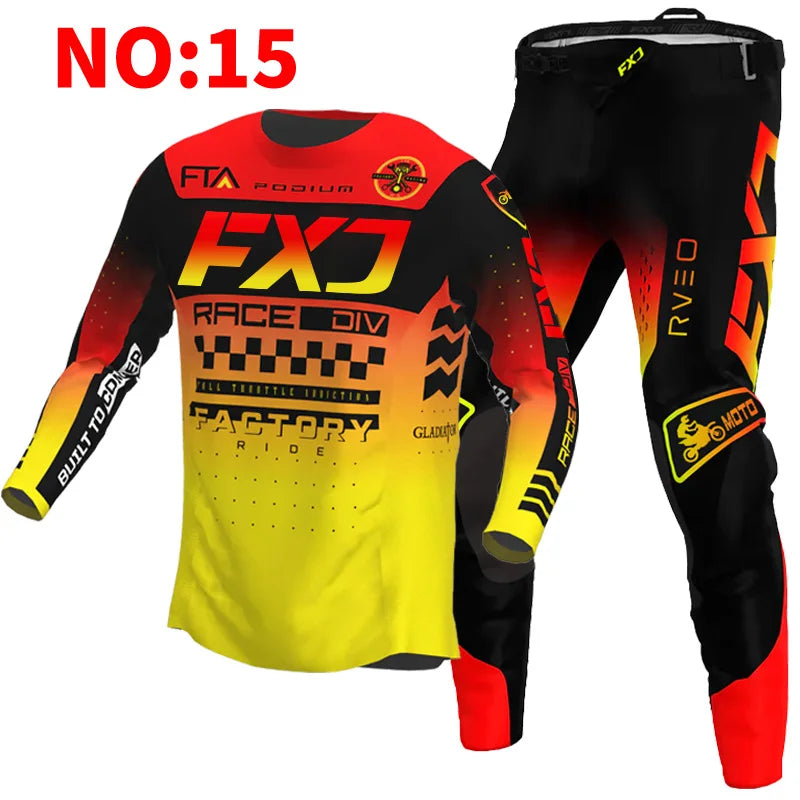 Youth Motocross Jersey and Pants Set