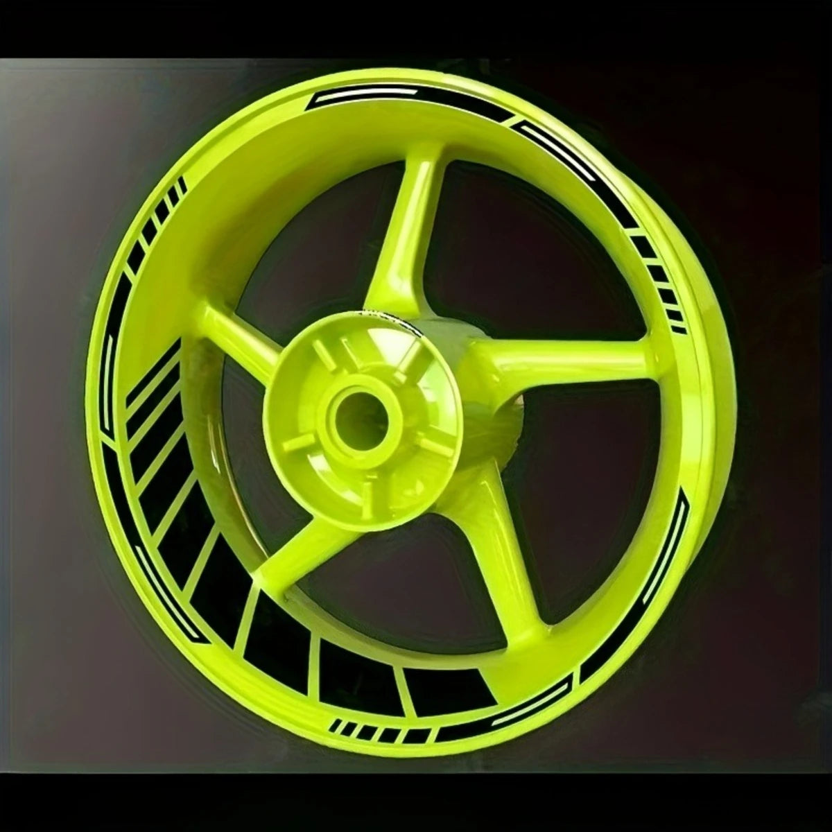 Motorcycle Hub Sticker Set for 17-Inch Wheels