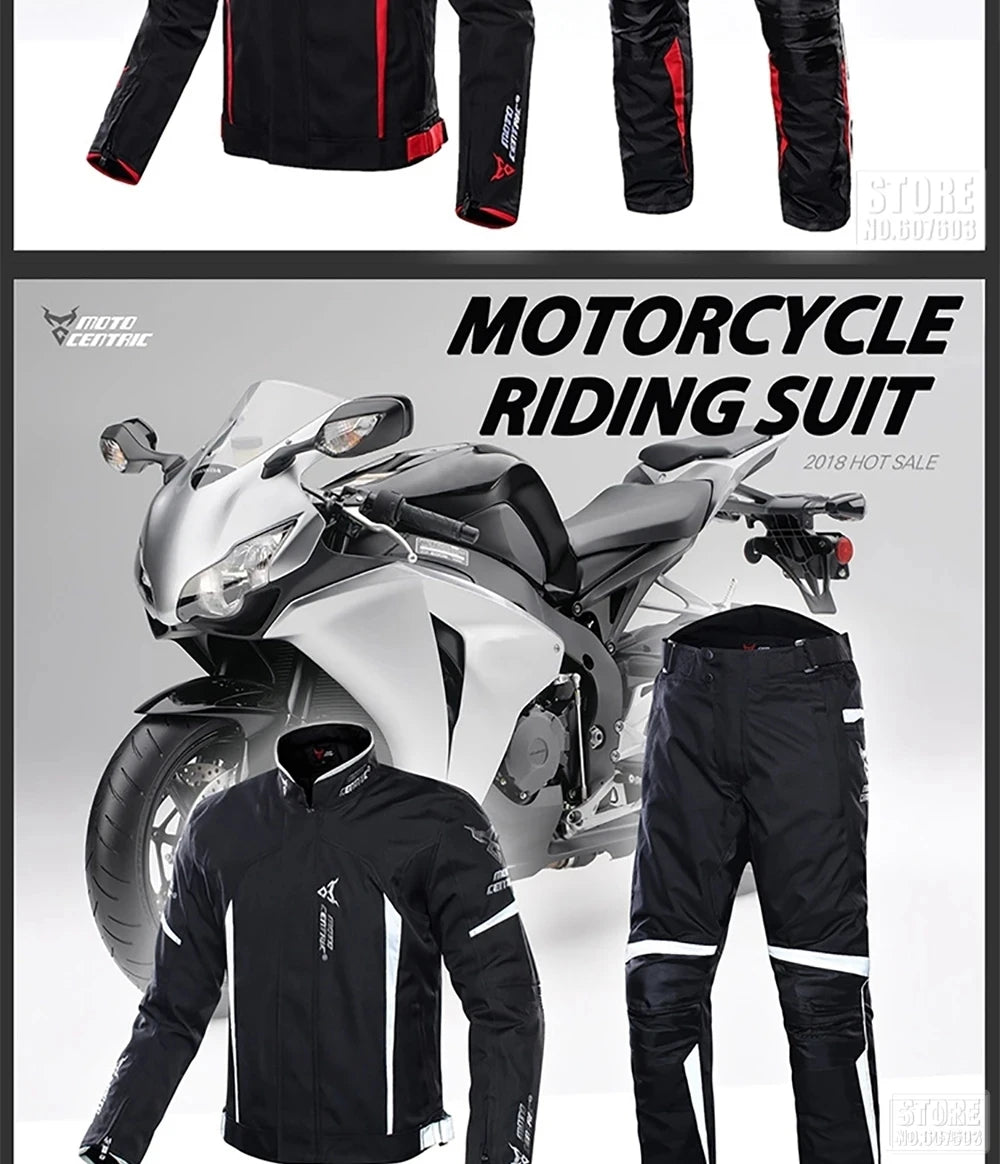 All-Season Motorcycle Jacket & Pants Set