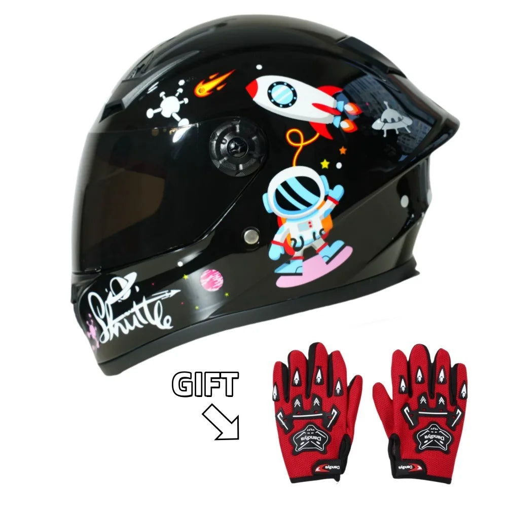 Kids' Full Face Safety Helmet