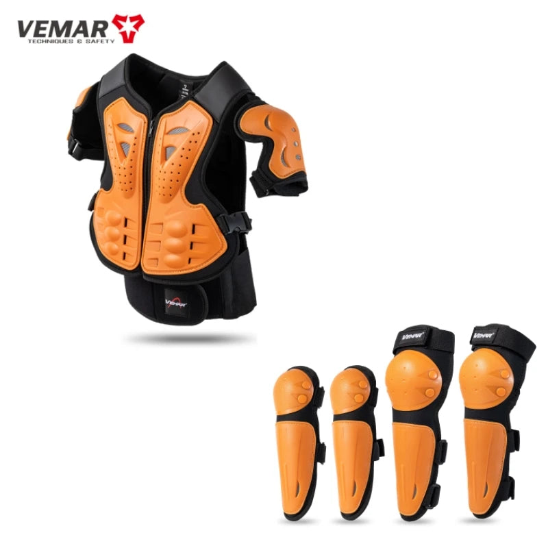 Kids' Motorcycle Protective Gear Set