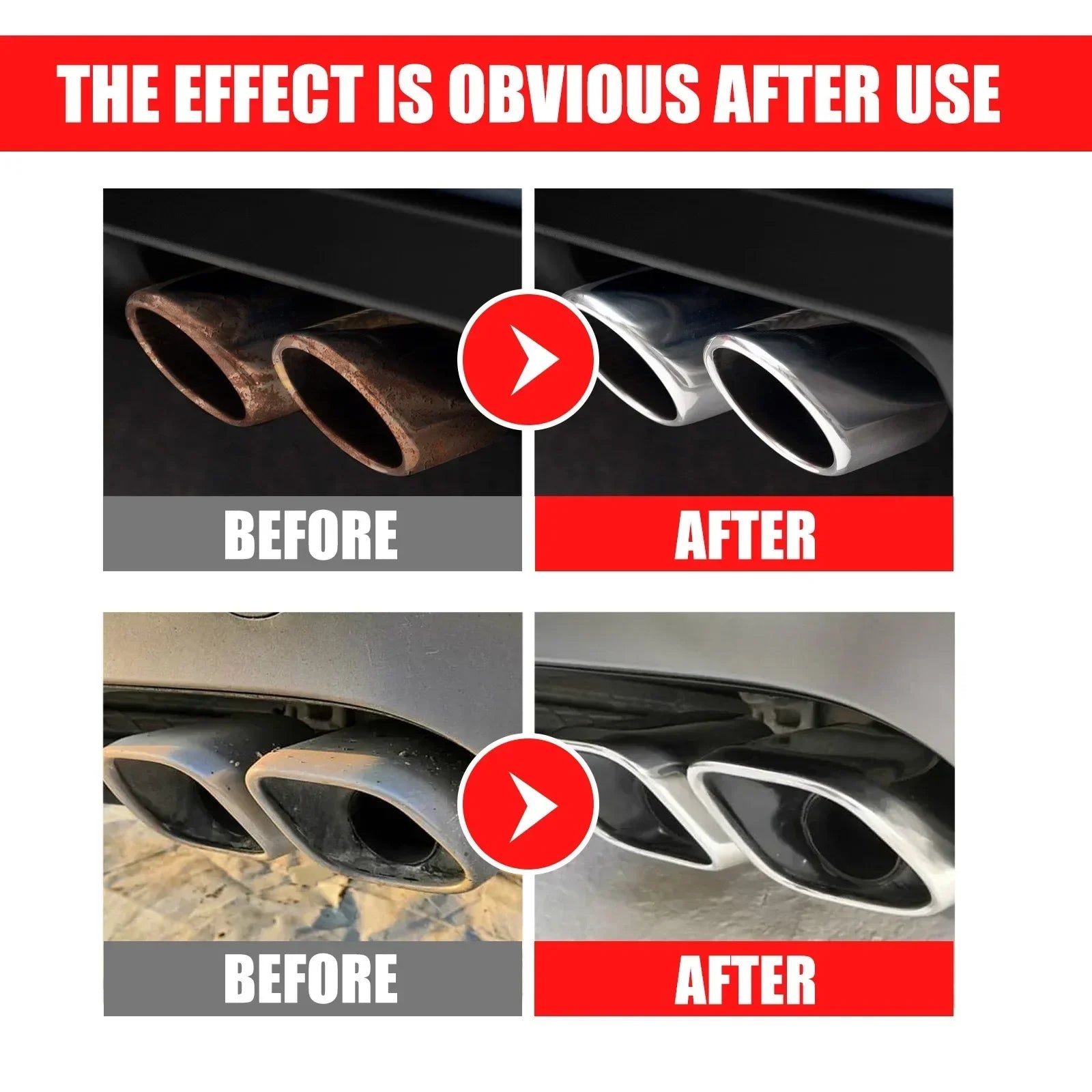 Motorcycle Exhaust Pipe Cleaner & Polish