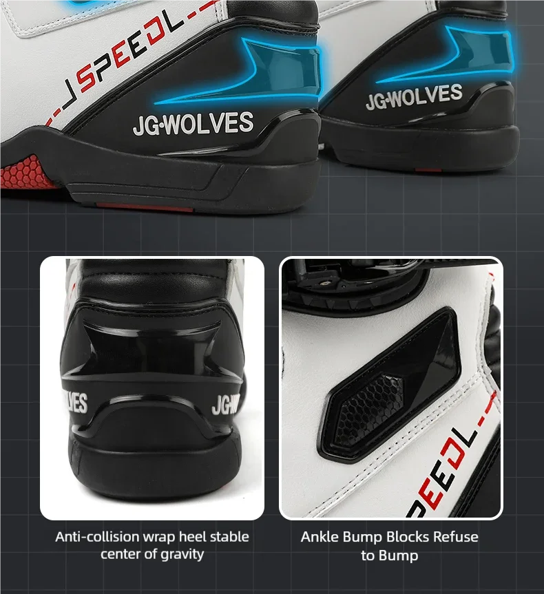 All-Season Men's Motorcycle Boots