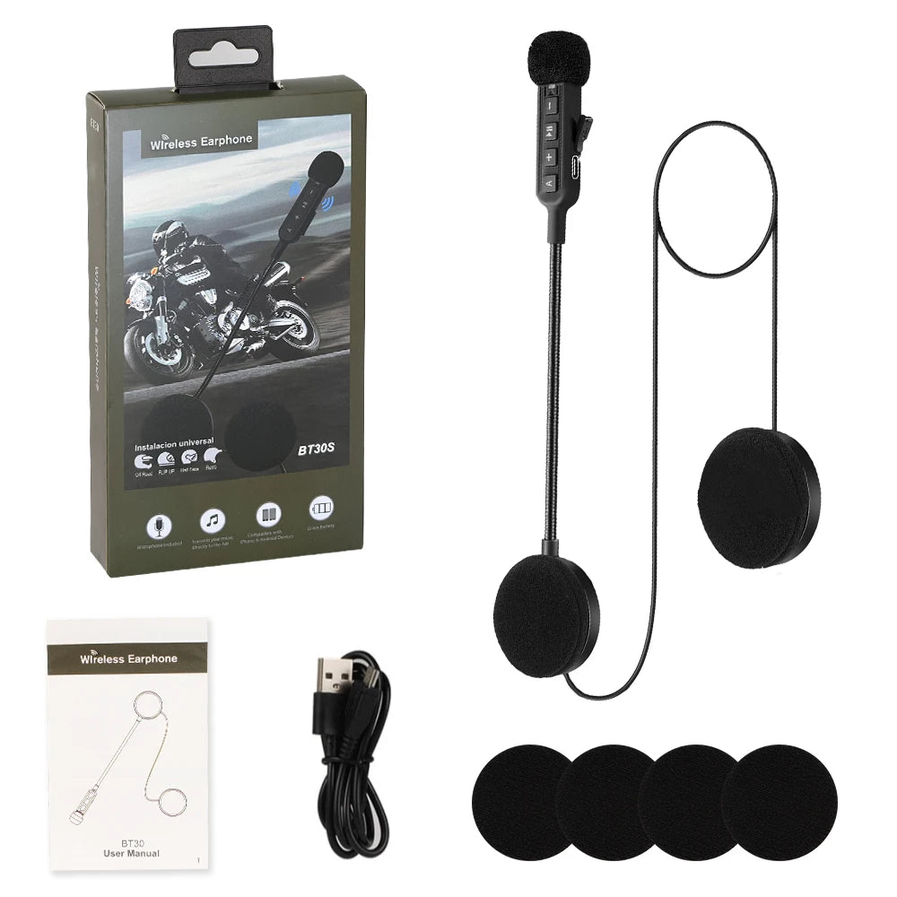 Bluetooth Helmet Headset Kit