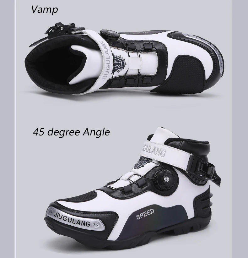 Versatile Motorcycle Boots for Men and Women