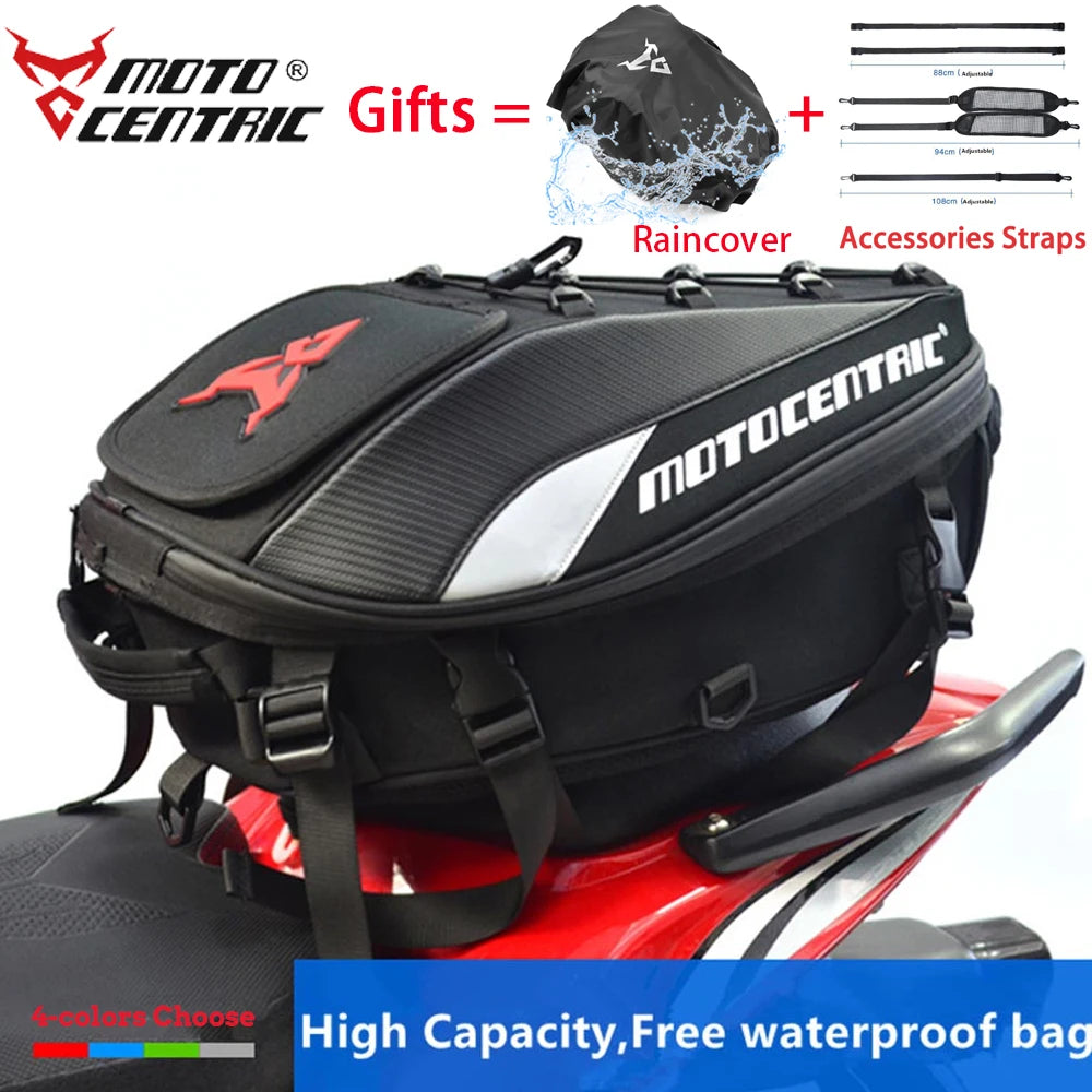 Waterproof Motorcycle Tail Bag & Backpack
