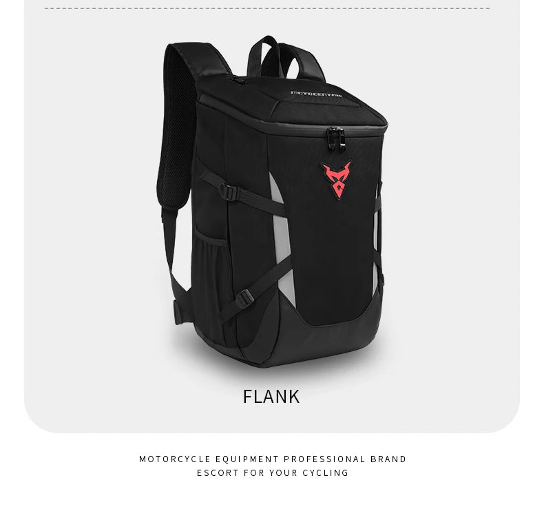 Reflective Waterproof Motorcycle Helmet Backpack