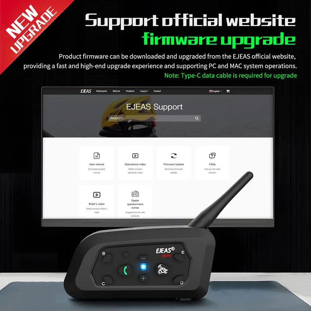 Bluetooth Intercom Kit