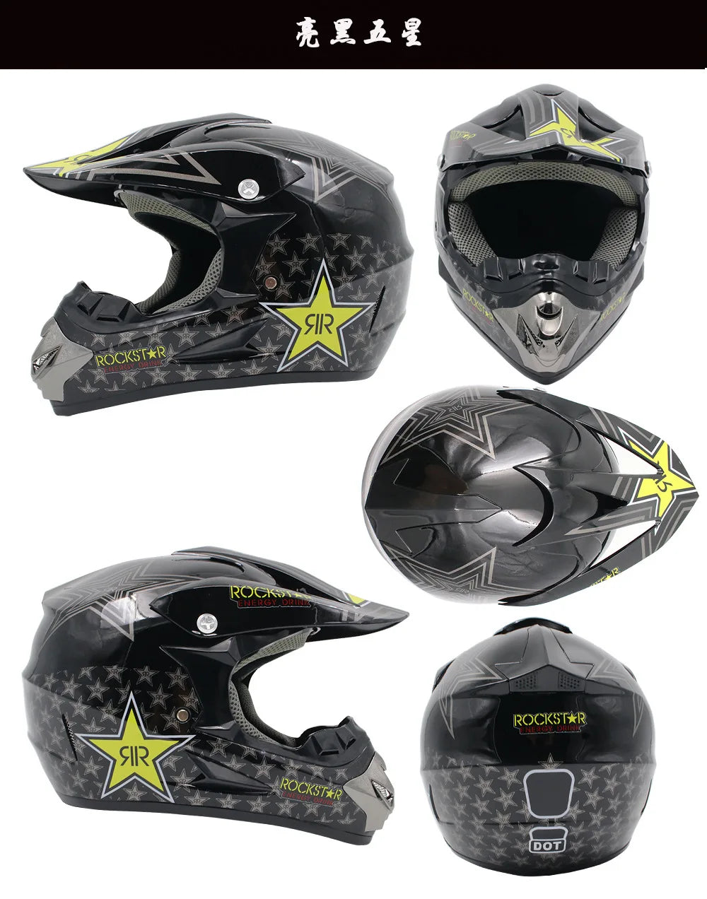 Kids Flip Up Motorcycle Helmet for Off-Road Activities
