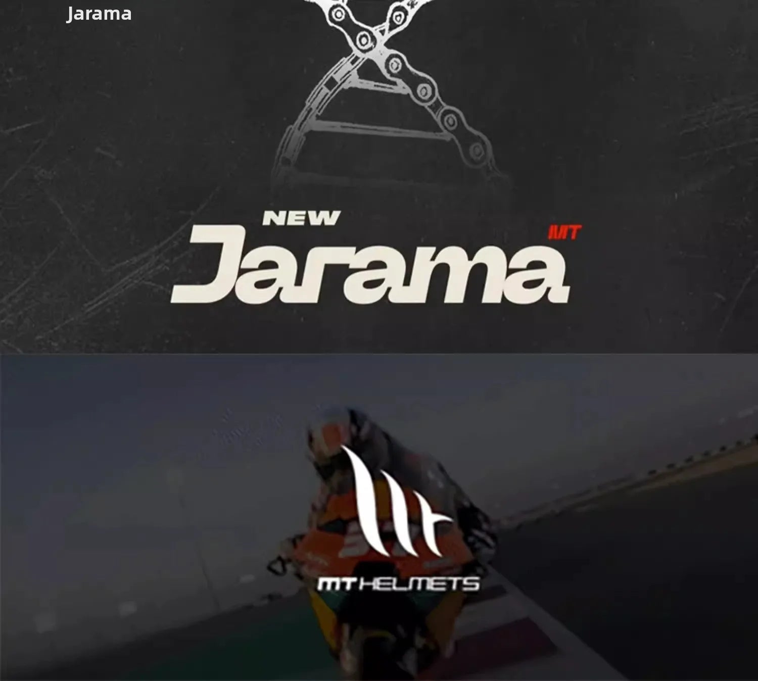 MT Jarama Motorcycle Helmet