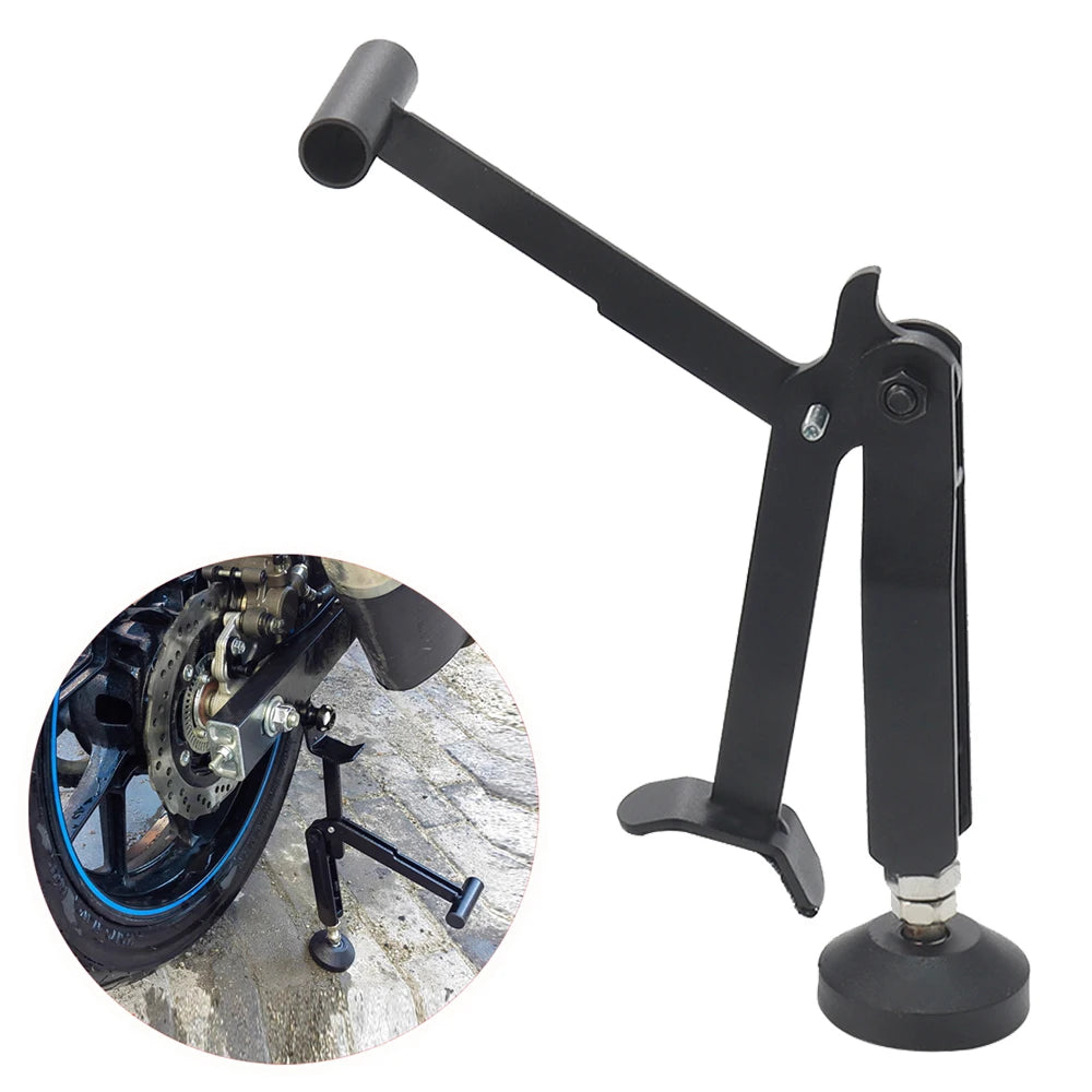 Versatile Motorcycle Wheel Stand Kickstand