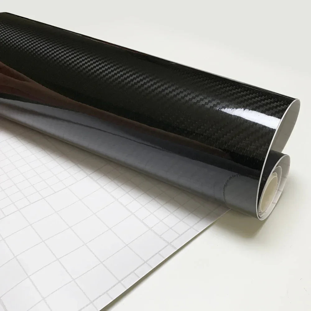 Carbon Fiber Vinyl Wrap Films - Glossy Matte Finish