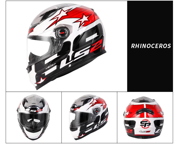 LS2 Full Face Motorcycle Helmet
