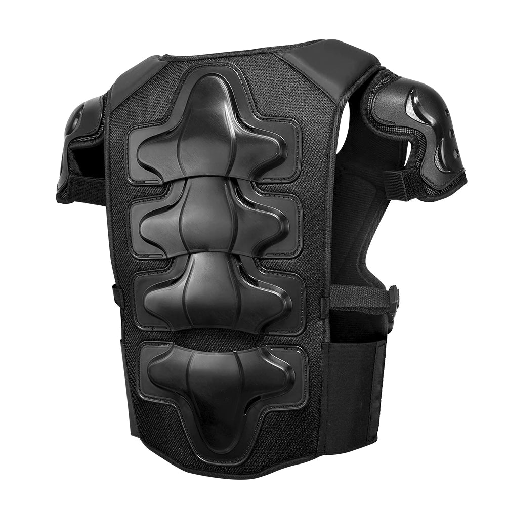 Kids Motorcycle Armor Vest Set with Elbow and Knee Pads