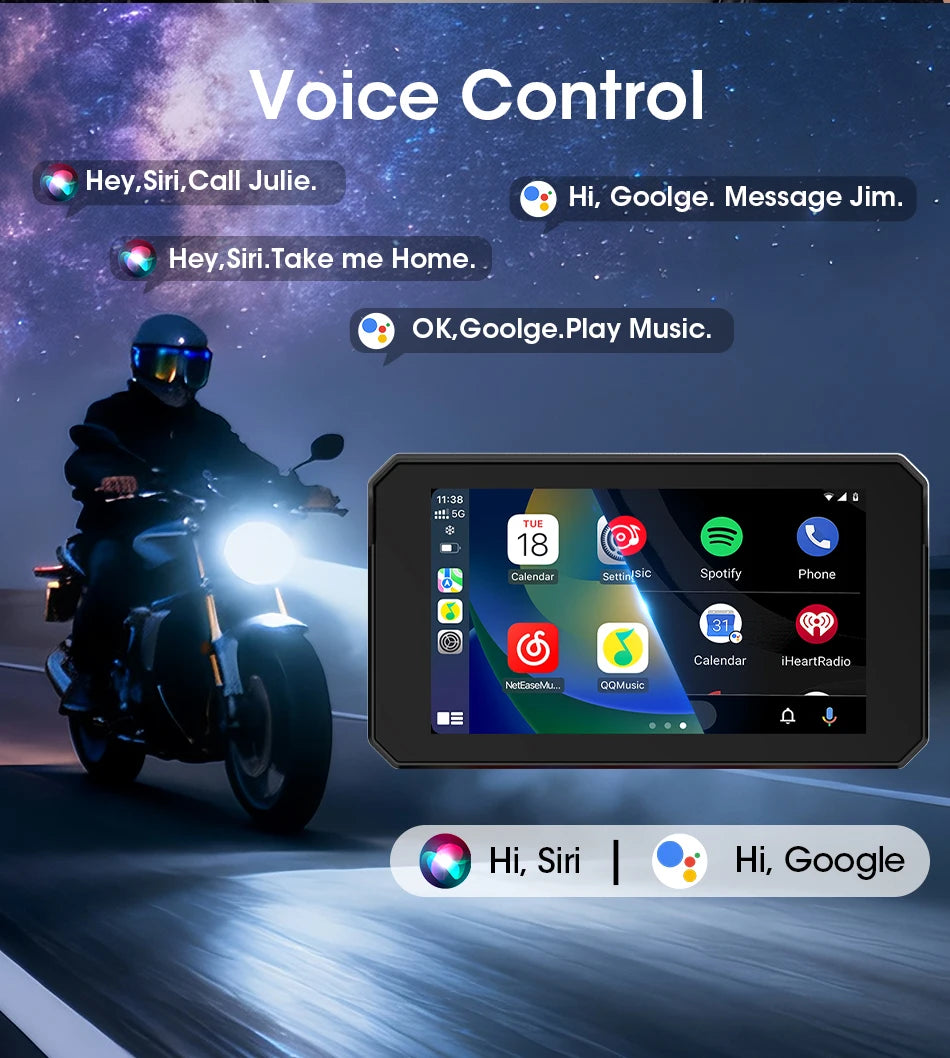 Motorcycle GPS Navigation System