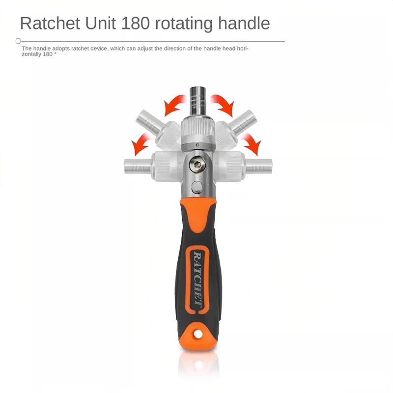 38-Piece Ratchet Screwdriver Sleeve Set