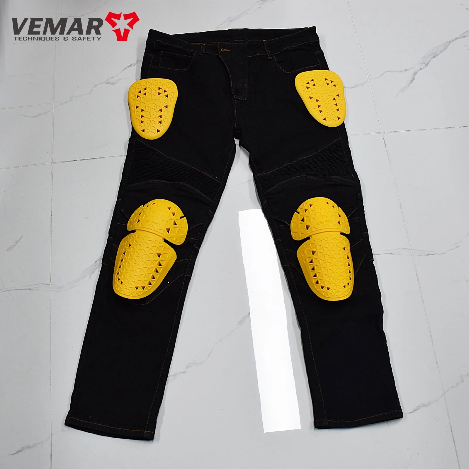 CE Certified 2 Knee Hip Protector Built-in Motorcycle Pants