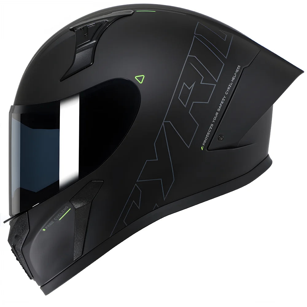 Premium Full Face Motorcycle Helmet - Dual Safety Certified