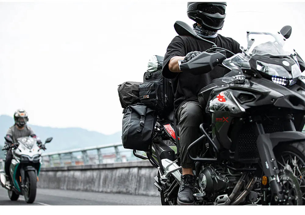 Waterproof Motorcycle Rear Seat Bag 35L-60L Luggage