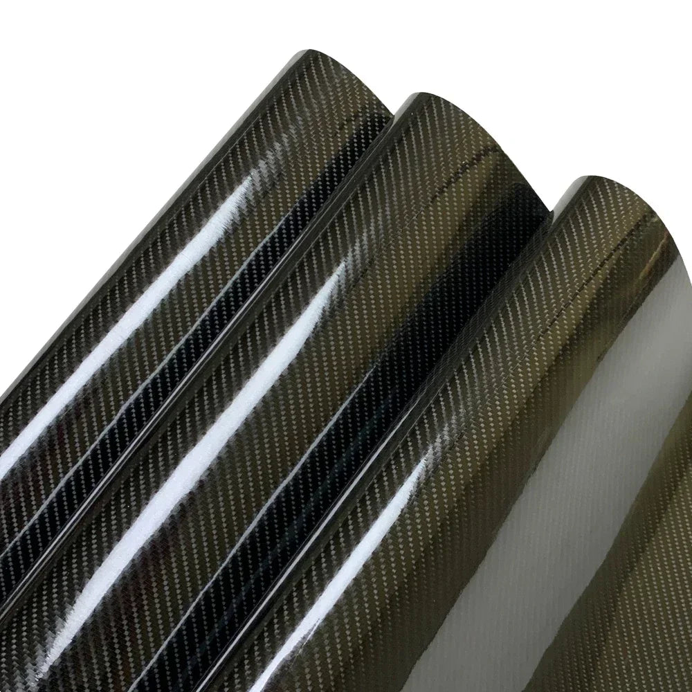 Motorcycle 3D Carbon Fiber Vinyl Wrap