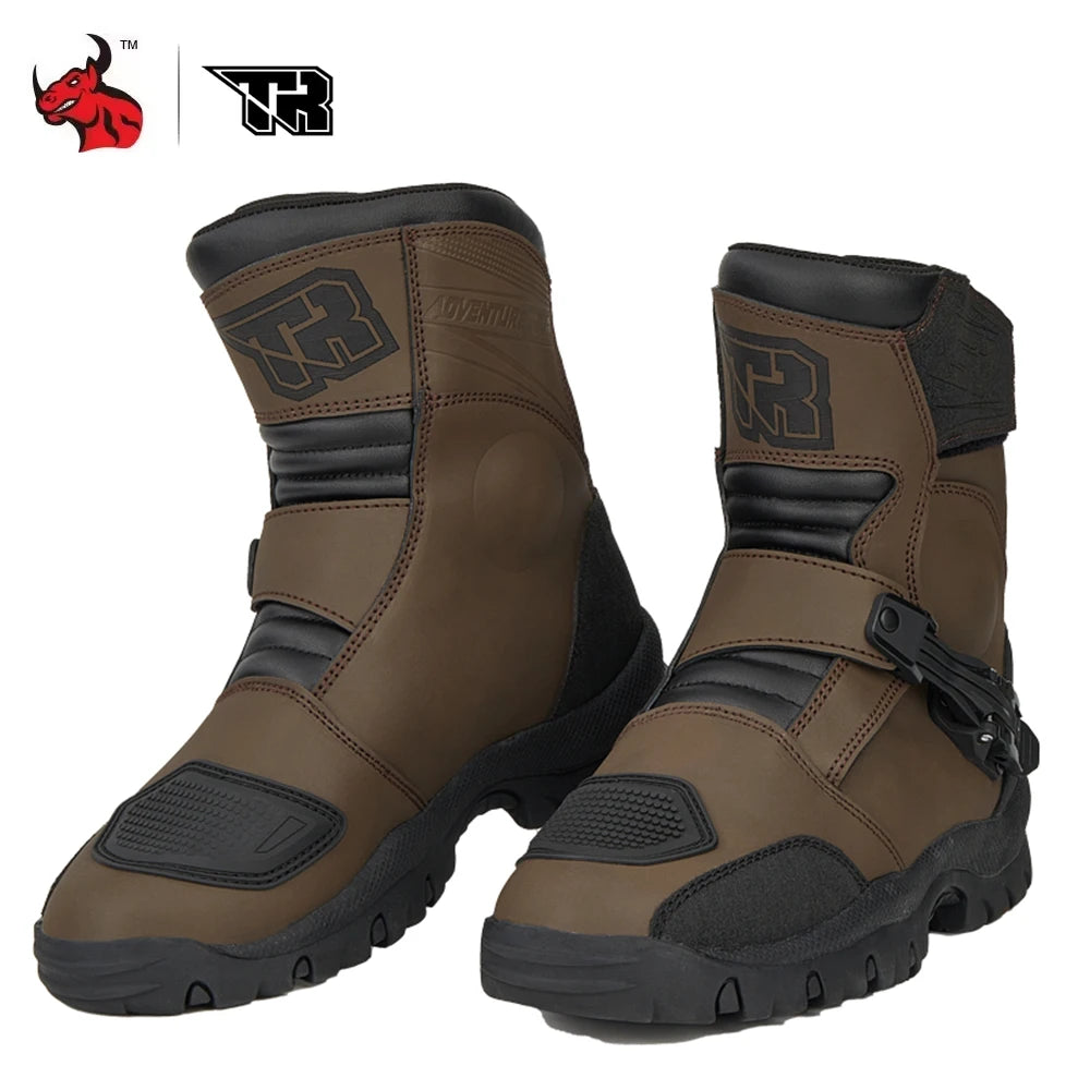 Professional Motocross Racing Long Boots