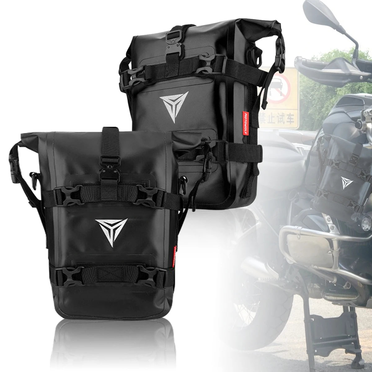 Durable Side Bags for Crash Bars