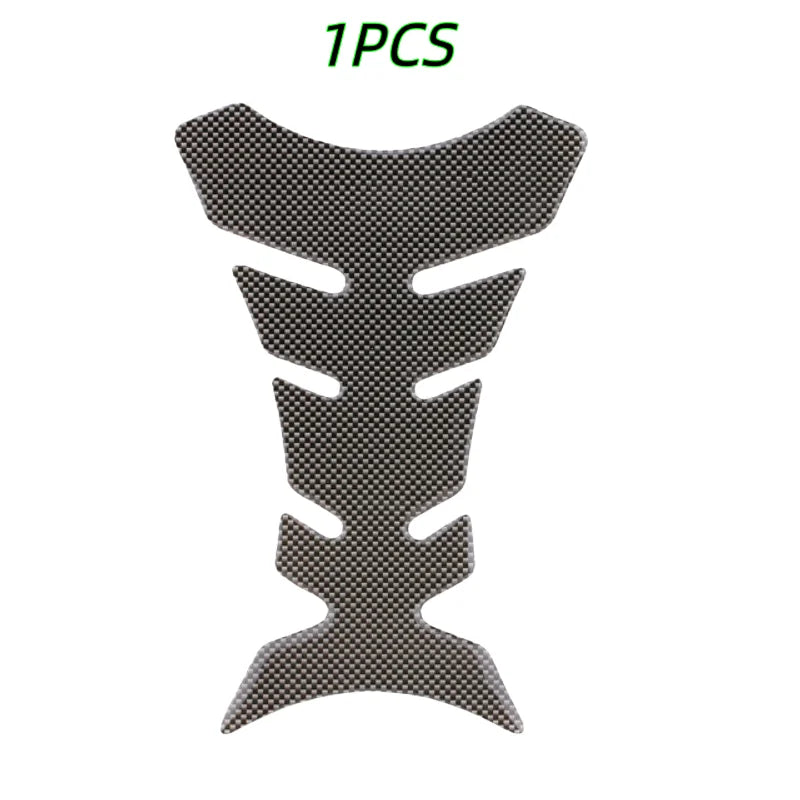 Carbon Fiber Gas Cap Cover with Gel Pad - Scratch Resistant