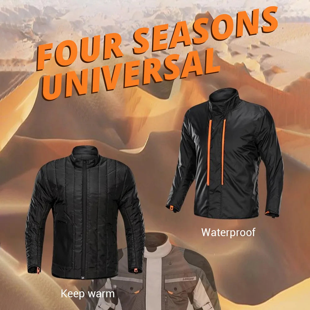 Autumn Winter Waterproof Motorcycle Jacket