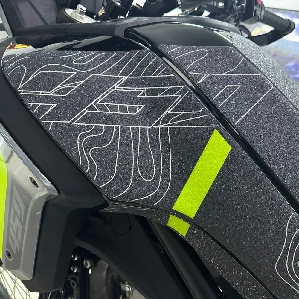 CFMOTO 450MT Tank Pad Sticker Set