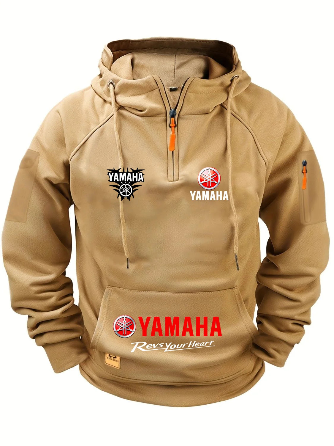 Hooded Fleece Motorcycle Sweatshirt