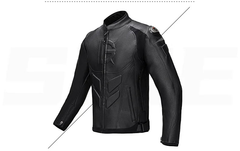 Men's Leather Motorcycle Jacket