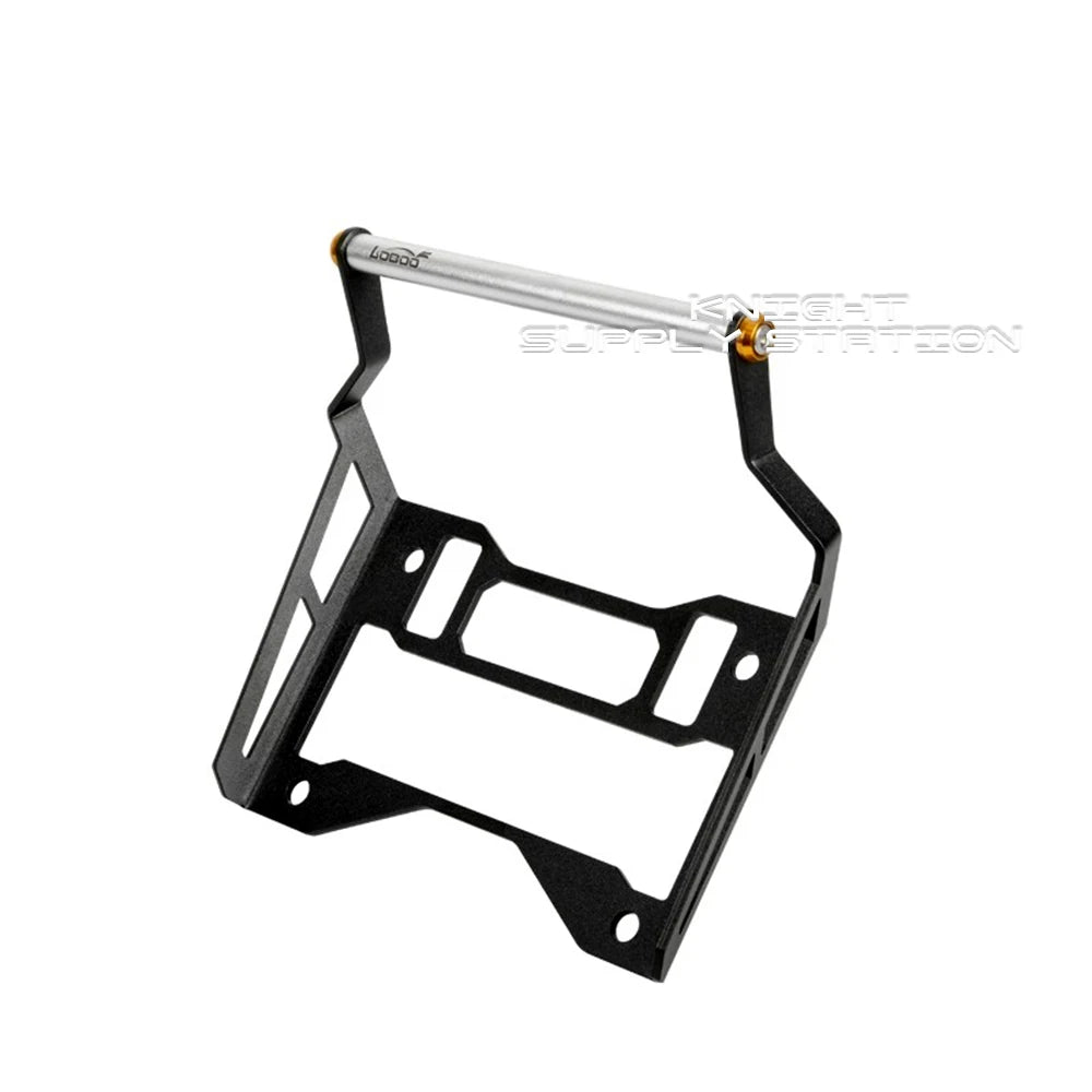 Rally-Inspired Motorcycle GPS Plate Bracket