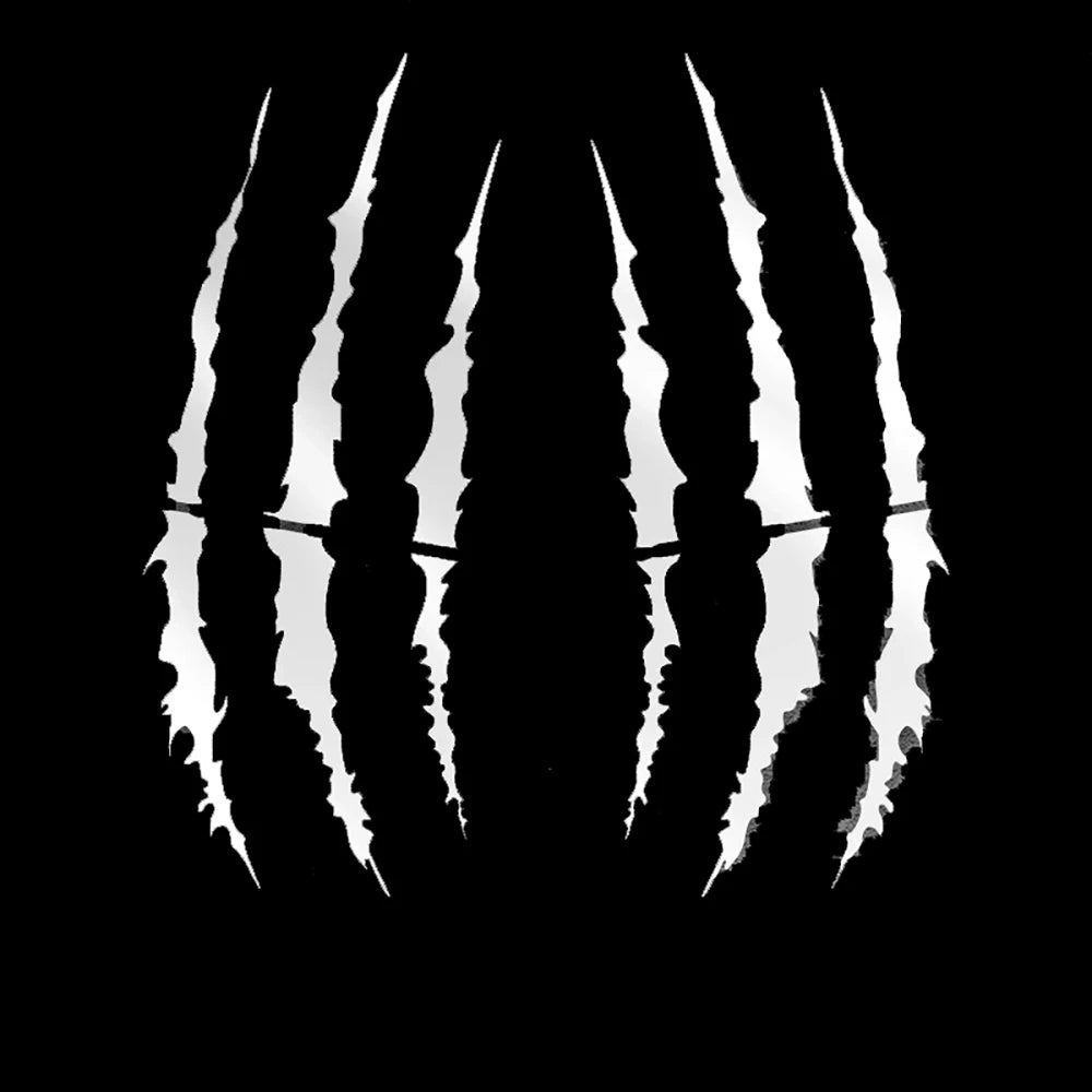 Monster Ghost Claw Motorcycle Stickers
